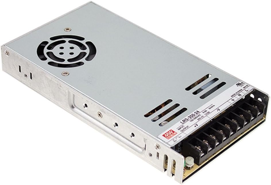 24 V PSU, 350 W (Mean Well LRS-350-24)