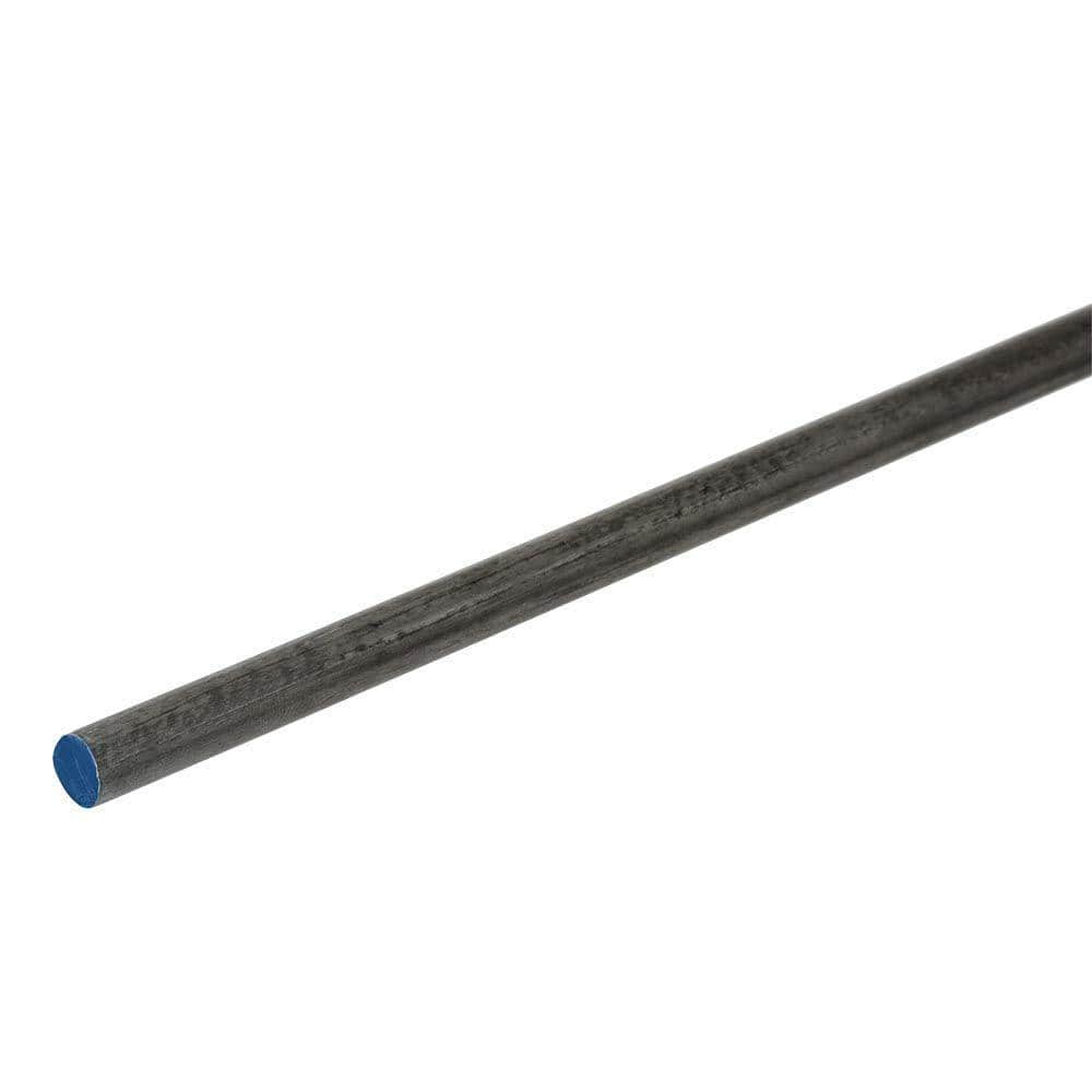 Steel rod, 3/8 in — 4 ft stock