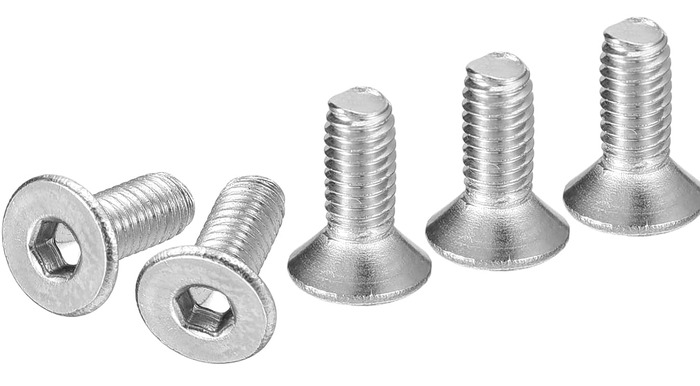 M4 × 6 mm countersunk