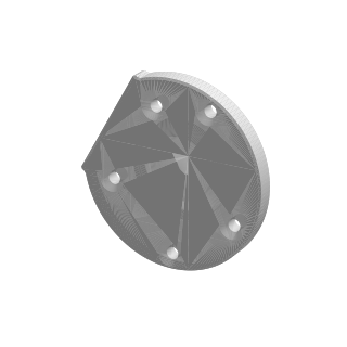 Bearing cover (covered side)