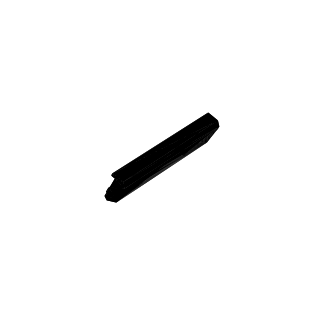 Bin retainer (left)
