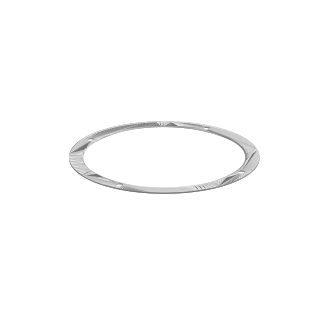 Top interface lazy Susan washer