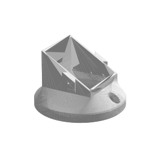 Lazy Susan chute mount
